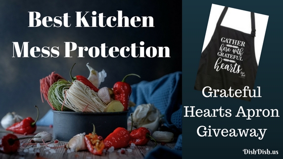 "Gather with Grateful Hearts" Kitchen & BBQ Apron Giveaway