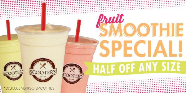 Scooter's Coffee Celebration Specials