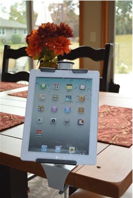 Kitchen Tablet Holder Review and Giveaway