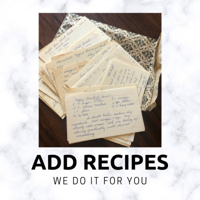 Add Recipes
