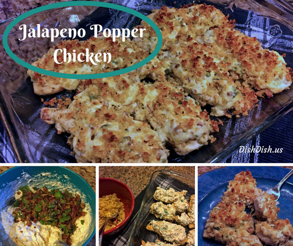 Easy Baked Jalapeno Popper Chicken Recipe