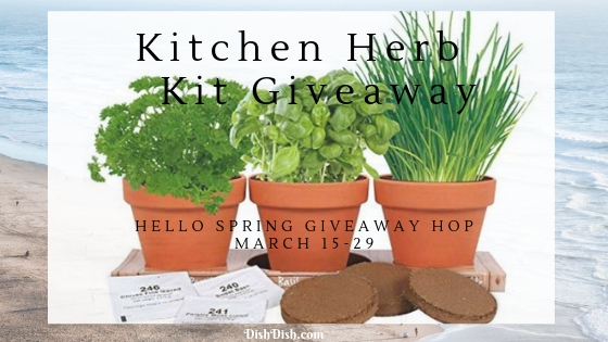 Grow Your Own Kitchen Herbs {Hello Spring Giveaway Hop}