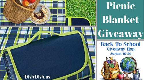 Back to School Outdoor Blanket Giveaway