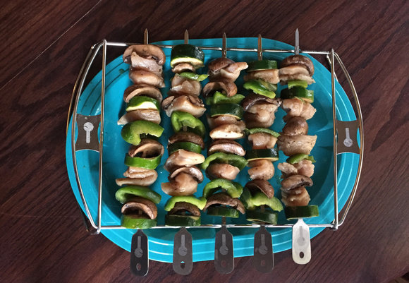 Easiest Kabobs on the Grill with Cave Tools Kabob Set (Product R