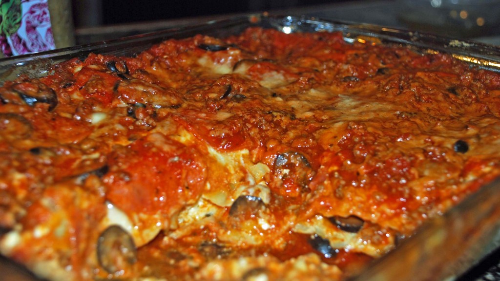 Simple Beef Lasagna Recipe with Pepperoni
