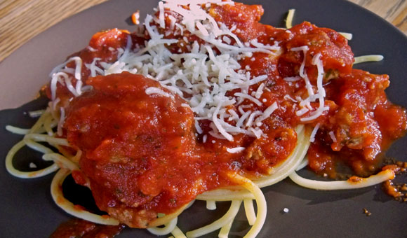 spaghetti and meatballs, easy recipes, digitize recipes, online cookbook, organize recipes
