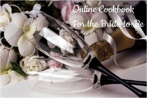 bridal cookbook, digital cookbook for bride, bridal gift, wedding gift, 