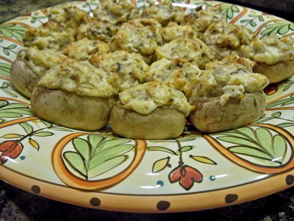 stuffed mushrooms, appetizer recipe
