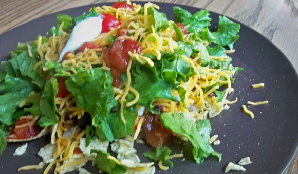 taco salad, cooking at home, healthy family recipes, easy main dish, 