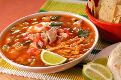 chicken vegetable tortilla soup recipe