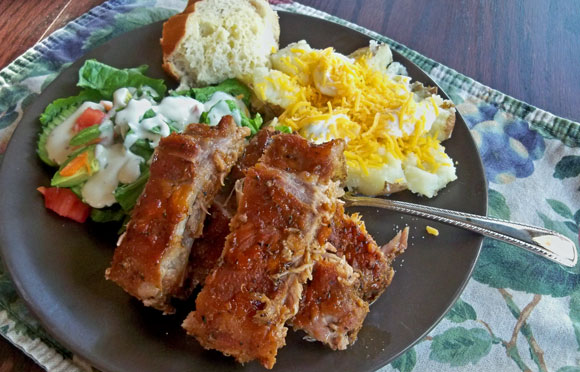 Oven Roasted Baby Back Ribs