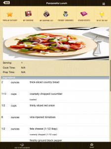 app release, Dish Dish online cookbook app, recipe page screen shot, favorite recipes