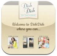 iTunes Dish Dish App image, Dish Dish Online Cookbook App, app release, online recipes