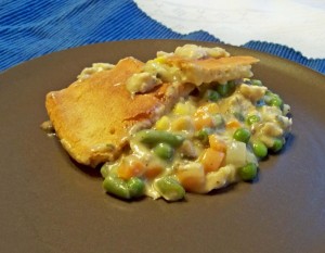 chicken pot pie, easy chicken pot pie, homemade pot pie recipe, family dinner, digitize recipes, digital cookbook