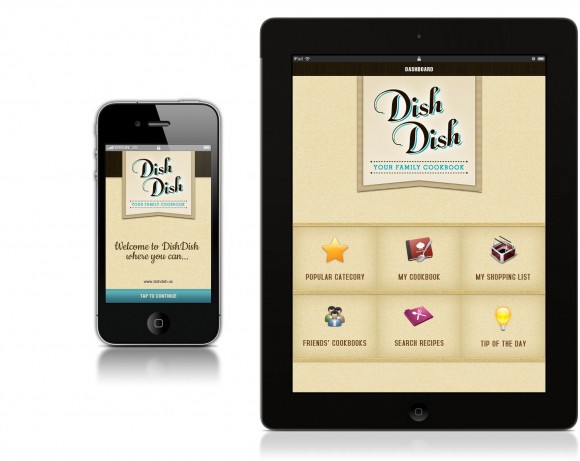 Dish Dish online cookbook app, recipe organizer app, grocery shopping list