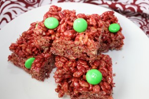 whole grain beet rice crispy treats, gluten-free recipe, dessert recipe, snack recipe