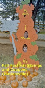 kids at pumpkin patch, fall festival, coupon, discount, deal, corn maze