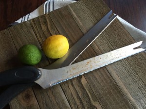 kitchen knives, rust spots, natural rust remover