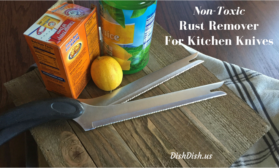AllNatural, ChemicalFree Rust Removal for Kitchen Knives