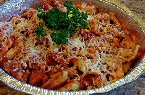 Cheesy Tortellini and Chicken Bake Recipe