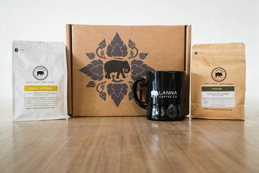 lanna coffee christmas gift box