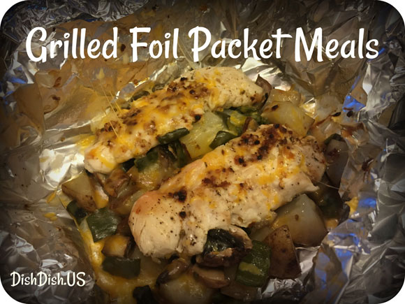 grilled foil meals, foil packet dinners