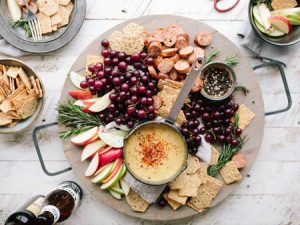 Fruit, Cheese and Crackers Tray - Unsplash