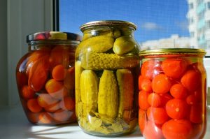 Canning Jars of Pickles - Pixabay