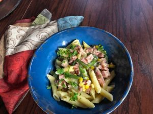 Creamy Ham and Corn Chowder Pasta | Easy Pasta Recipes