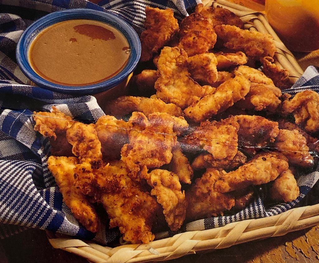 Chicken Fingers with Honey Mustard