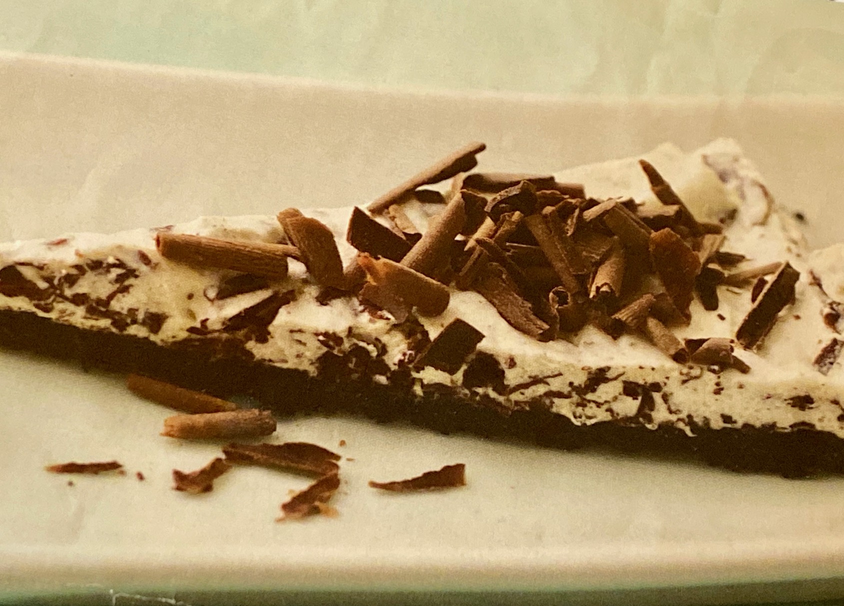 Whipped Cream Chocolate Pie